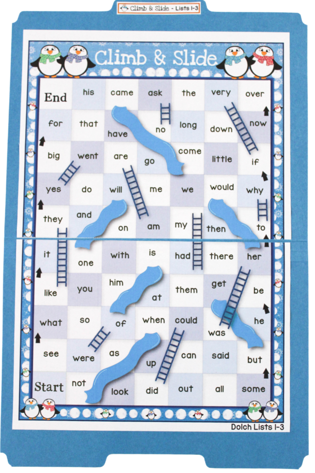 Winter Sight Word Games - Make Take & Teach